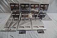 Aluminum Audio Covers AFTER Chrome-Like Metal Polishing and Buffing Services - Aluminum Polishing