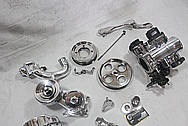 Toyota Supra 2JZ Aluminum Parts AFTER Chrome-Like Metal Polishing and Buffing Services / Restoration Services 