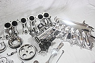 Toyota Supra 2JZ Aluminum Parts AFTER Chrome-Like Metal Polishing and Buffing Services / Restoration Services 