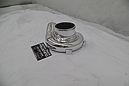 Garrett Aluminum Turbo Housing AFTER Chrome-Like Metal Polishing and Buffing Services - Aluminum Polishing