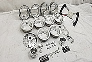 Aluminum Go Kart Parts AFTER Chrome-Like Metal Polishing and Buffing Services / Restoration Services - Aluminum Polishing 