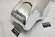 Norton Aluminum Motorcycle Gas Tank AFTER Chrome-Like Metal Polishing and Buffing Services / Restoration Services - Aluminum Polishing