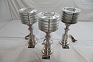 Aluminum Lamp AFTER Customized Satin Finished Services / Restoration Services 