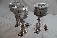 Aluminum Lamp AFTER Customized Satin Finished Services / Restoration Services 