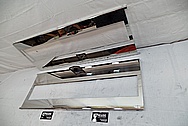 Aluminum Trim Piece After Chrome-Like Metal Polishing and Buffing Services / Restoration Services 