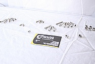 Aluminum Binocular Tripod Pieces AFTER Chrome-Like Metal Polishing and Buffing Services / Restoration Services 