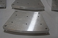Custom Aluminum Machined Part BEFORE Chrome-Like Metal Polishing and Buffing Services / Restoration Services