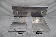 Aluminum Sheet Metal BEFORE Chrome-Like Metal Polishing and Buffing Services - Aluminum Polishing