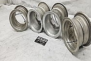 Aluminum Go Kart Parts BEFORE Chrome-Like Metal Polishing and Buffing Services / Restoration Services - Aluminum Polishing 