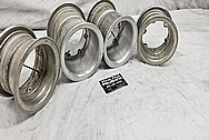 Aluminum Go Kart Parts BEFORE Chrome-Like Metal Polishing and Buffing Services / Restoration Services - Aluminum Polishing 