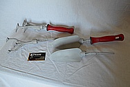 Aluminum Gardening Tools BEFORE Chrome-Like Metal Polishing and Buffing Services / Restoration Services 