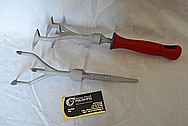 Aluminum Gardening Tools BEFORE Chrome-Like Metal Polishing and Buffing Services / Restoration Services 