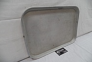 Aluminum Pan BEFORE Chrome-Like Metal Polishing and Buffing Services / Restoration Services 