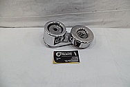 Aluminum Engine Belt Tensioner AFTER Chrome-Like Metal Polishing and Buffing Services / Restoration Services