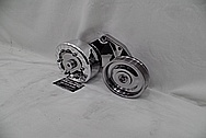 Aluminum Belt Tensioner AFTER Chrome-Like Metal Polishing - Aluminum Polishing Services