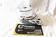 Aluminum V8 Engine Belt Tensioner AFTER Chrome-Like Metal Polishing and Buffing Services / Restoration Services