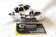 Aluminum Engine Belt Tensioner AFTER Chrome-Like Metal Polishing and Buffing Services / Restoration Services