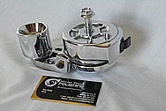Aluminum Engine Belt Tensioner AFTER Chrome-Like Metal Polishing and Buffing Services / Restoration Services
