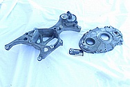 1994 Chevy ZR-1 Corvette V8 Aluminum Belt Tensioner BEFORE Chrome-Like Metal Polishing and Buffing Services