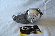 Aluminum Engine Belt Tensioner BEFORE Chrome-Like Metal Polishing and Buffing Services / Restoration Services