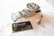 Aluminum Ford Mustang Belt Tensioner BEFORE Chrome-Like Metal Polishing and Buffing Services