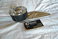 Ford Shelby GT500 Aluminum Belt Tensioner BEFORE Chrome-Like Metal Polishing - Aluminum Polishing