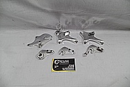 Aluminum Pieces for Custom Built Commuter/Trekking Bicycle AFTER Chrome-Like Metal Polishing and Buffing Services / Restoration Services