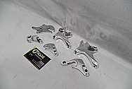 Aluminum Pieces for Custom Built Commuter/Trekking Bicycle AFTER Chrome-Like Metal Polishing and Buffing Services / Restoration Services