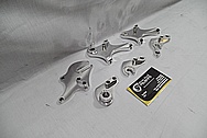 Aluminum Pieces for Custom Built Commuter/Trekking Bicycle AFTER Chrome-Like Metal Polishing and Buffing Services / Restoration Services