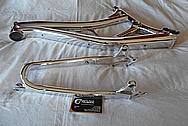 Specialized SX Aluminum Bicycle Frame AFTER Chrome-Like Metal Polishing and Buffing Services / Restoration Services