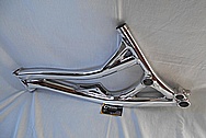 Specialized SX Aluminum Bicycle Frame AFTER Chrome-Like Metal Polishing and Buffing Services / Restoration Services