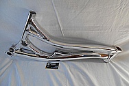 Specialized SX Aluminum Bicycle Frame AFTER Chrome-Like Metal Polishing and Buffing Services / Restoration Services