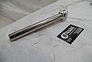 Titanium Seven Cycle Seatpost AFTER Chrome-Like Metal Polishing and Buffing Services / Restoration Services 