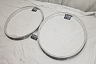 Aluminum Bicycle Rims AFTER Chrome-Like Metal Polishing - Aluminum Polishing