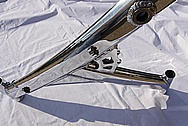 Bicycle Frame AFTER Chrome-Like Metal Polishing and Buffing Services