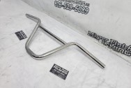 Titanium Custom Bicycle Handlebar AFTER Chrome-Like Metal Polishing - Aluminum Polishing - Titanium Polishing Services - Bicycle Polishing Service 