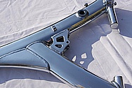 Bicycle Frame AFTER Chrome-Like Metal Polishing and Buffing Services
