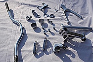 Miscellaneous Bicycle Parts AFTER Chrome-Like Metal Polishing and Buffing Services