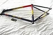 Titanium Bicycle Frame BEFORE Chrome-Like Metal Polishing and Buffing Services