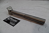 Titanium Seven Cycle Seatpost BEFORE Chrome-Like Metal Polishing and Buffing Services / Restoration Services 
