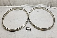 Aluminum Bicycle Rims BEFORE Chrome-Like Metal Polishing - Aluminum Polishing