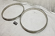 Aluminum Bicycle Rims BEFORE Chrome-Like Metal Polishing - Aluminum Polishing