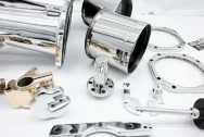 Aluminum, Brass & Steel Vintage 10x80 Warship Binoculars AFTER Chrome-Like Metal Polishing and Buffing Services / Restoration Services - Aluminum, Steel and Brass Polishing - Binoculars Polishing