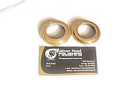 Japanese Brass Binocular Pieces AFTER Chrome-Like Metal Polishing and Buffing Services