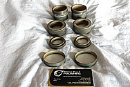 Japanese 1930's WWII 20x120 Toko Aluminum and Brass Binoculars BEFORE Chrome-Like Metal Polishing and Buffing Services