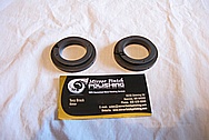 Japanese Brass Binocular Pieces BEFORE Chrome-Like Metal Polishing and Buffing Services