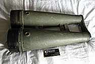 Japanese 1930's WWII 20x120 Toko Aluminum and Brass Binoculars BEFORE Chrome-Like Metal Polishing and Buffing Services