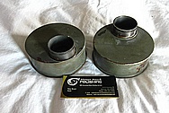 Japanese 1930's WWII 20x120 Toko Aluminum and Brass Binoculars BEFORE Chrome-Like Metal Polishing and Buffing Services