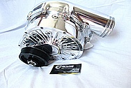 Ford Lincoln Aluminum Blower AFTER Chrome-Like Metal Polishing and Buffing Services