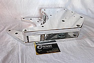 Ford Mustang Aluminum Blower / Supercharger Brackets and Spacers AFTER Chrome-Like Metal Polishing and Buffing Services